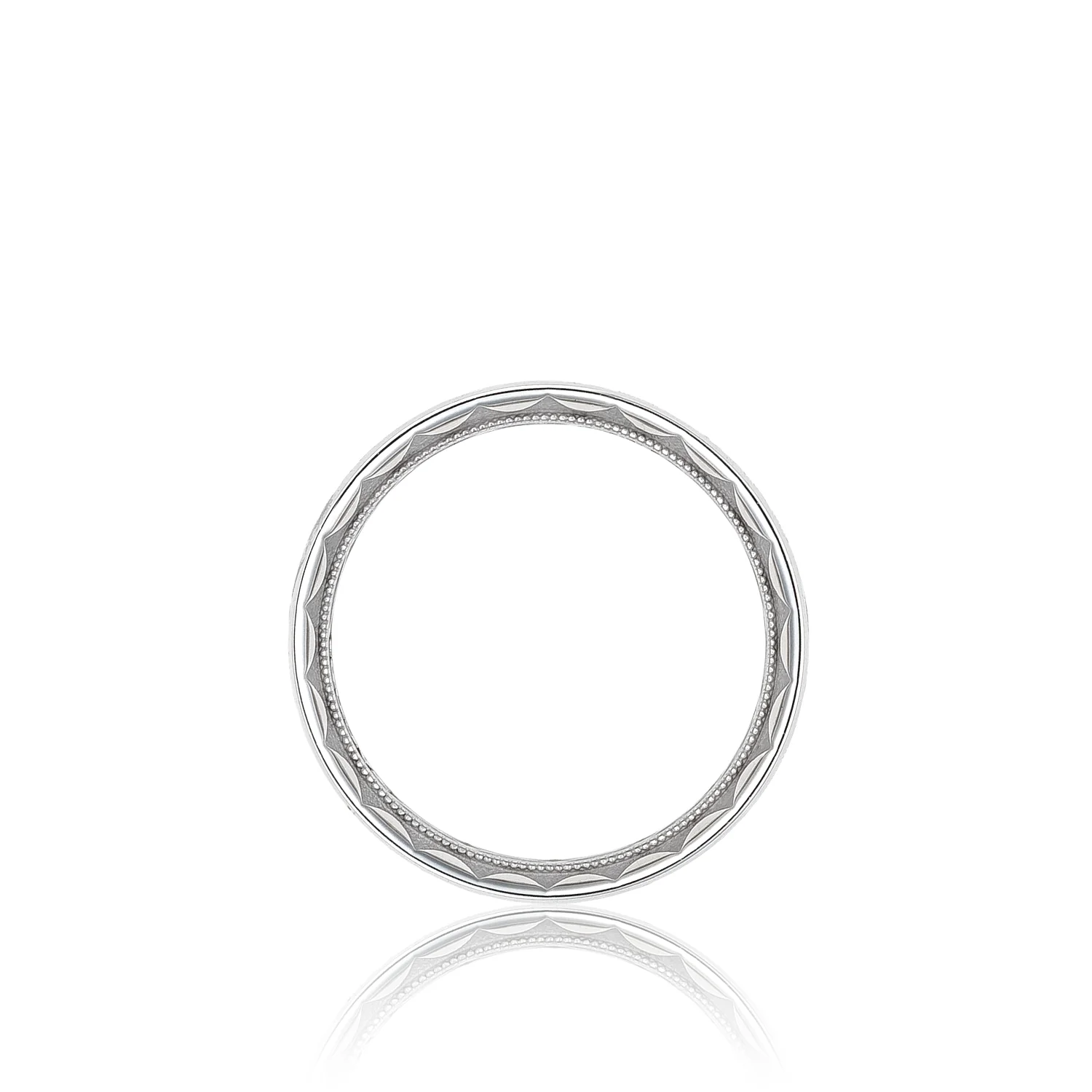 Tacori Sculpted Crescent Diamond Wedding Band - Image 2