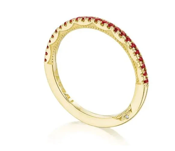 Tacori Sculpted Crescent Wedding Band - Image 2