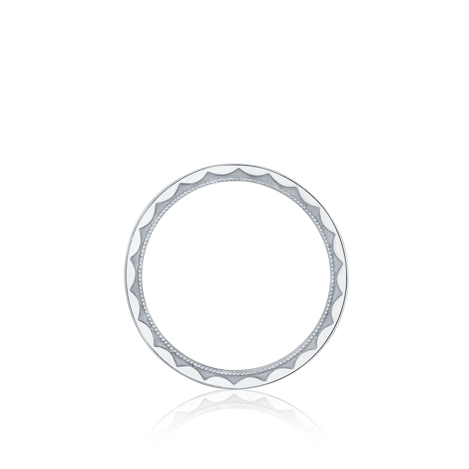 Tacori Sculpted Crescent Wedding Band - Image 2