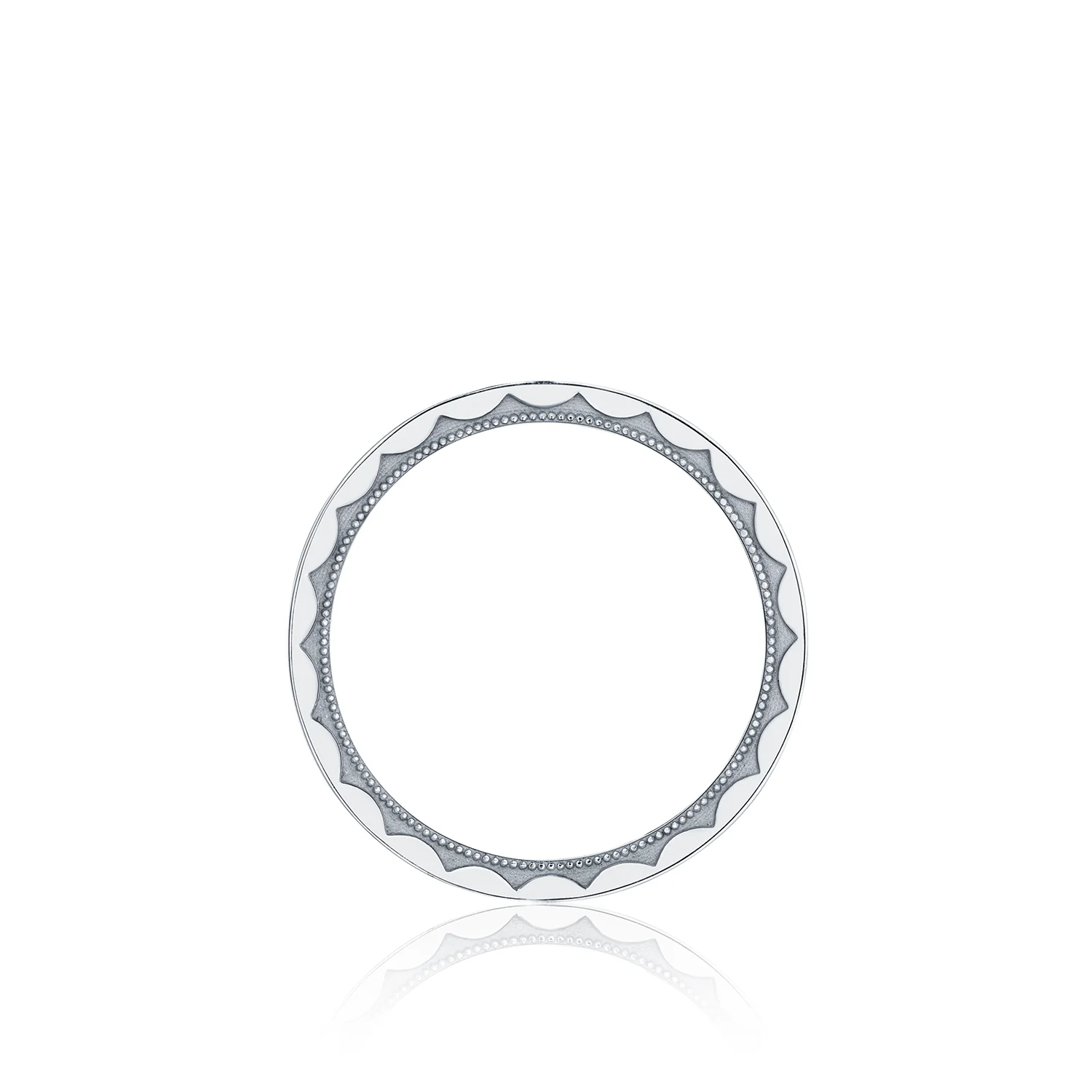 Tacori Sculpted Crescent Wedding Band - Image 2