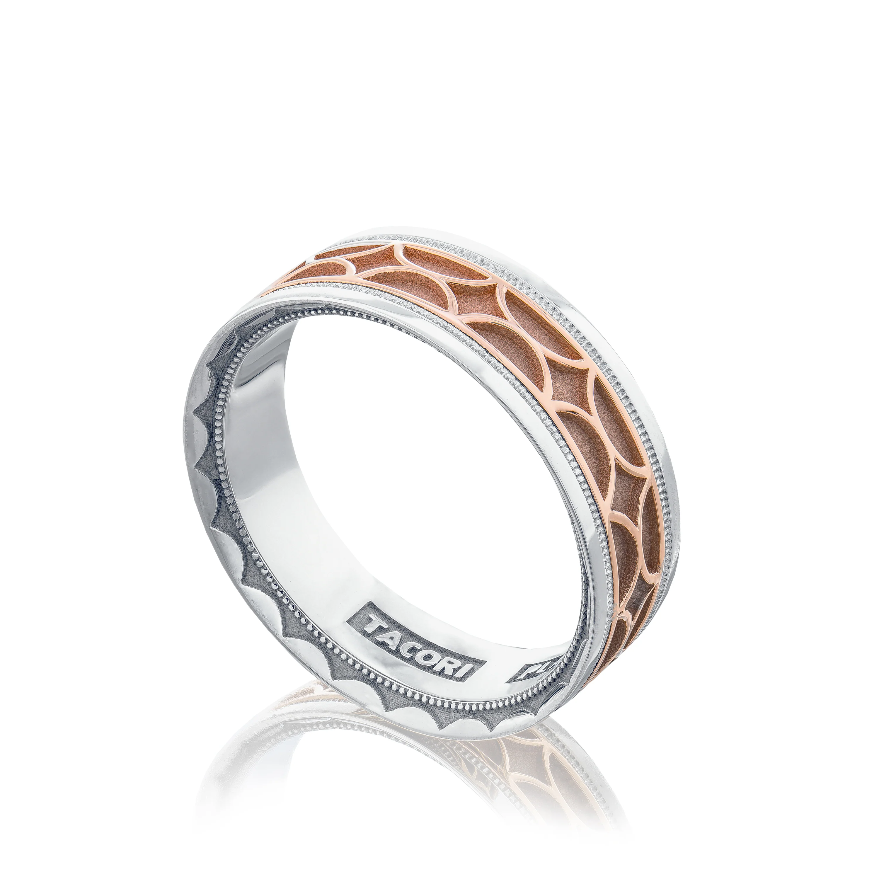 Tacori Sculpted Crescent Wedding Band - Image 3