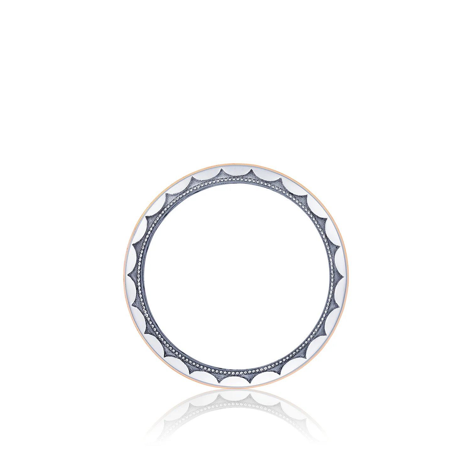 Tacori Sculpted Crescent Wedding Band - Image 2