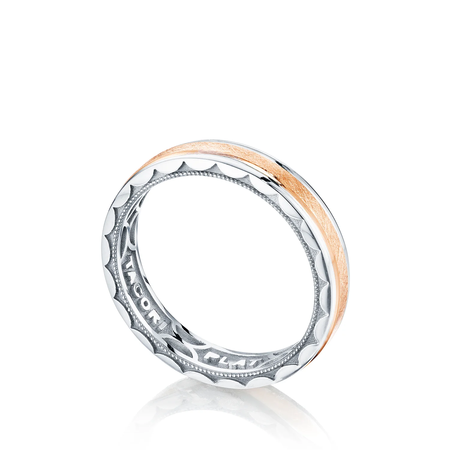 Tacori Sculpted Crescent Wedding Band - Image 3