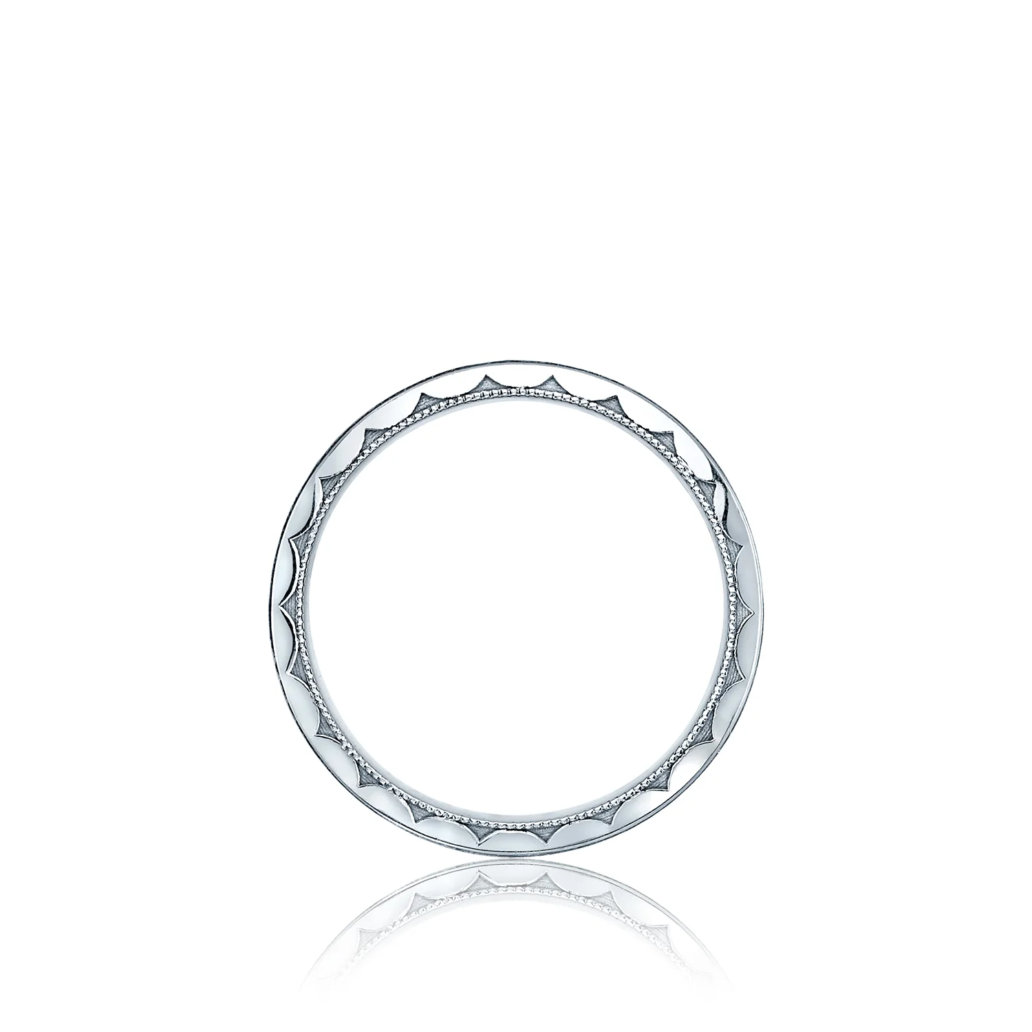 Tacori Sculpted Crescent Wedding Band 6mm - Image 2