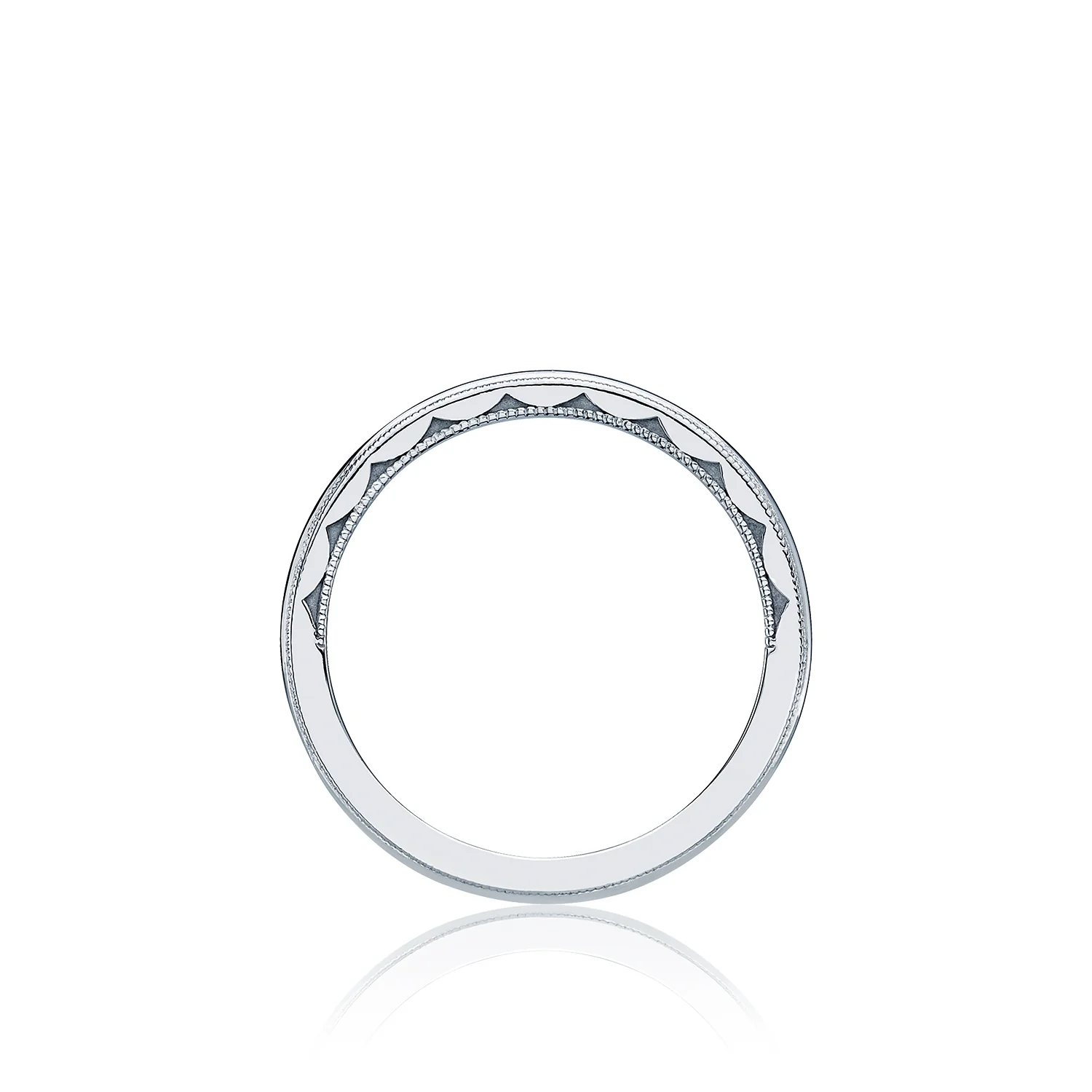Tacori Sculpted Crescent Wedding Band - Image 2