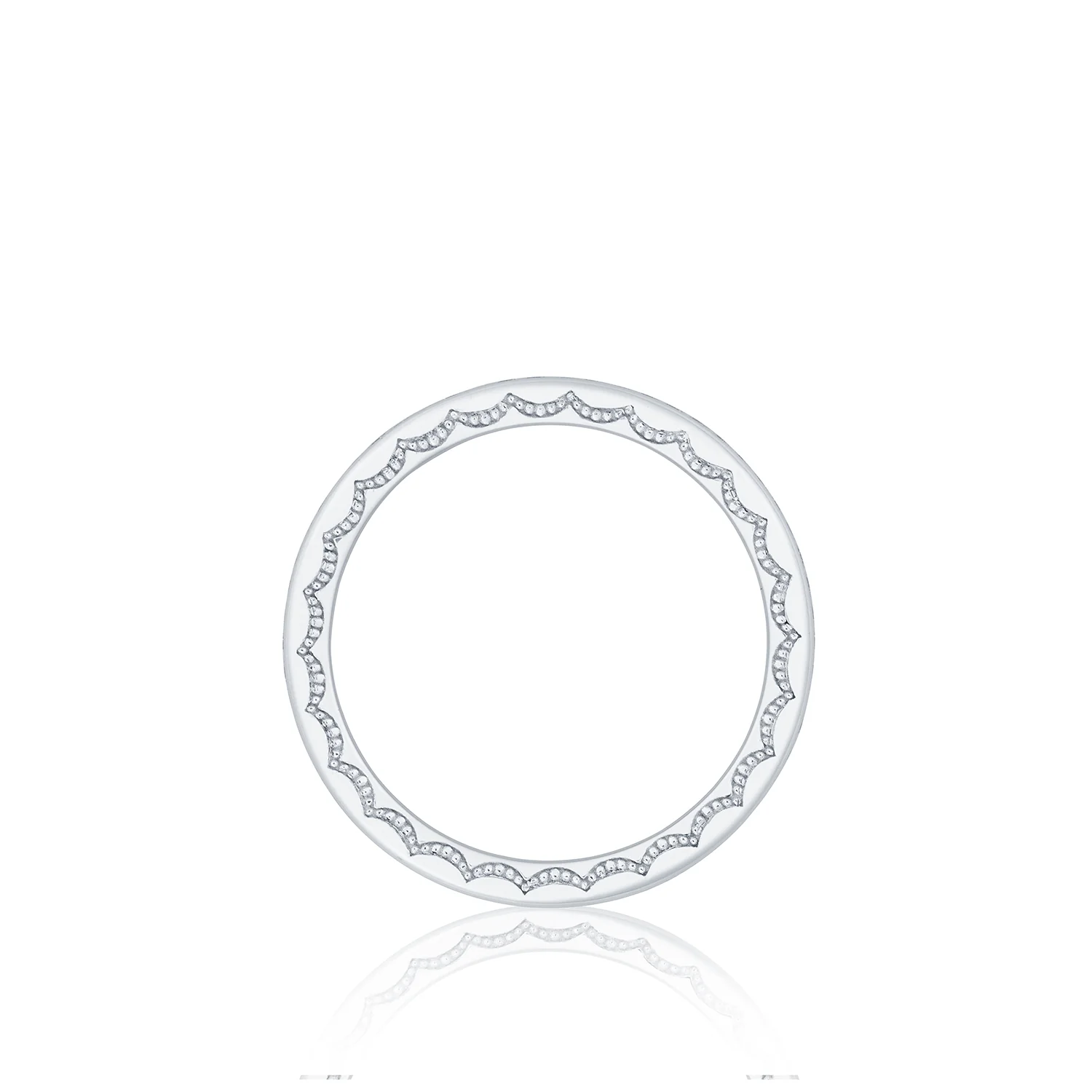 Tacori 18k White Gold Starlit Diamond Wedding Band (0.3 CTW) - Image 2