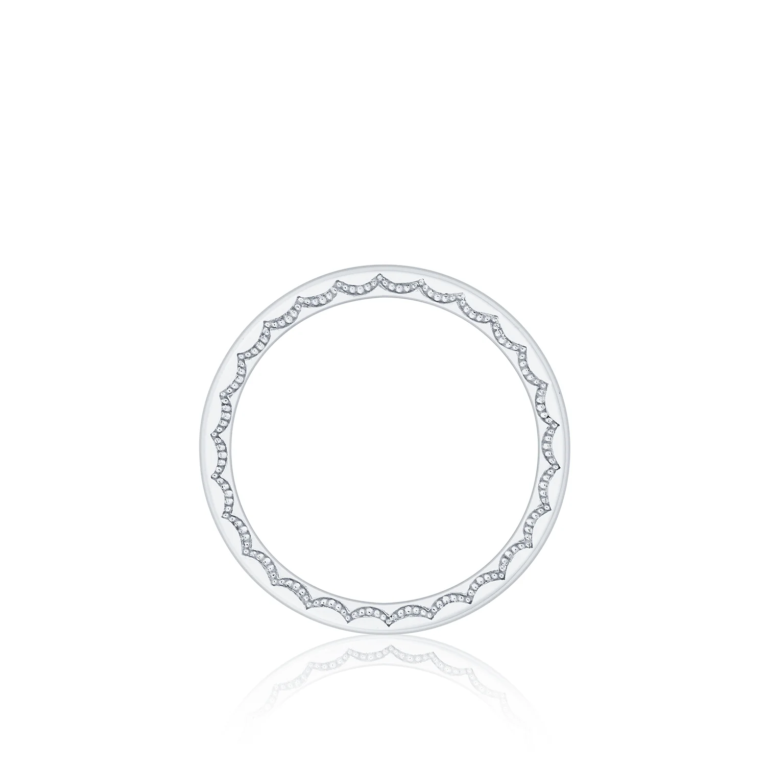 Tacori 18k White Gold Starlit Wedding Band - Image 2