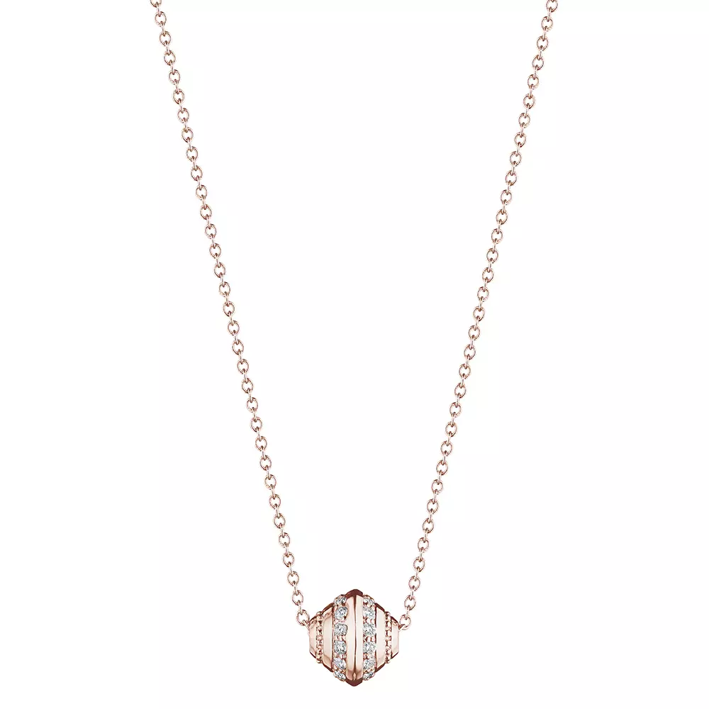Verragio Devotion Diamond Slide Bead Pendant 18K Gold (0.25CTW) - Image 4