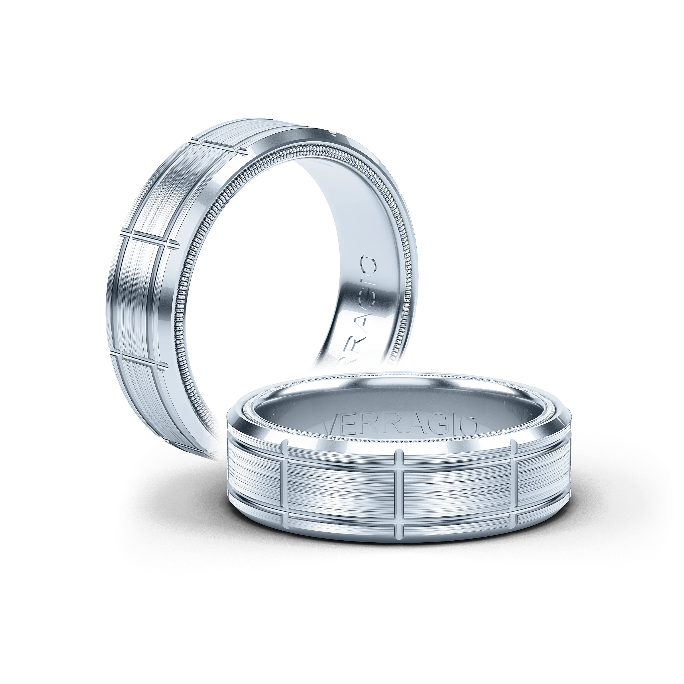 Verragio Men's Band VW-7011-Platinum
