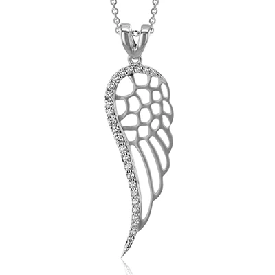 The Zeghani Feather Pendant